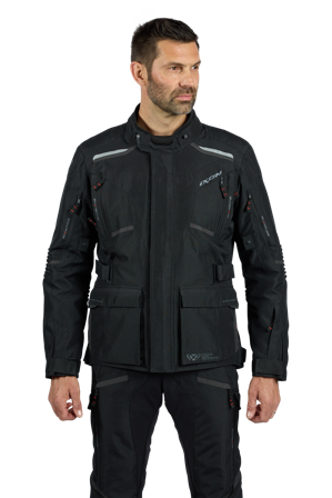 Motorradjacke Ixon Midgard Schwarz XL