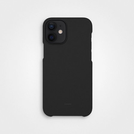 No Plastic Mobile Case Charcoal Black, Made From Plants | agood, iPhone 12 Mini