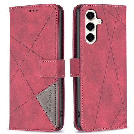 BINFEN COLOR For Samsung Galaxy S24 FE Etui Støtsikker Lommebok Telefondeksel