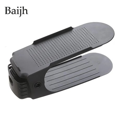 6 delar Slitstark Justerbar Sko Arrangör Garderob Skor Förvaring Skor Support Slot Prysssparande Skor Förvaring