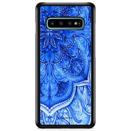 Bjornberry Skal Samsung Galaxy S10 - Blå Vintage