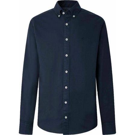 Hackett, Overhemd Blauw, Heren, Maat:M,Katoen