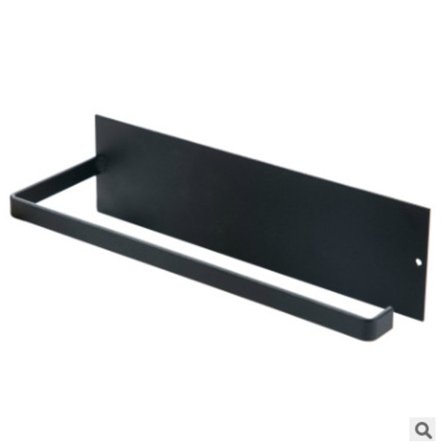 Pappershanddukshållare (Svart) Alla självhäftande pappershanddukshållare