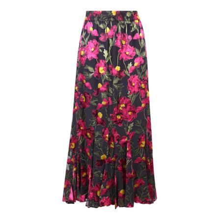 Alice + Olivia printed Nederdel Sort, Dame
