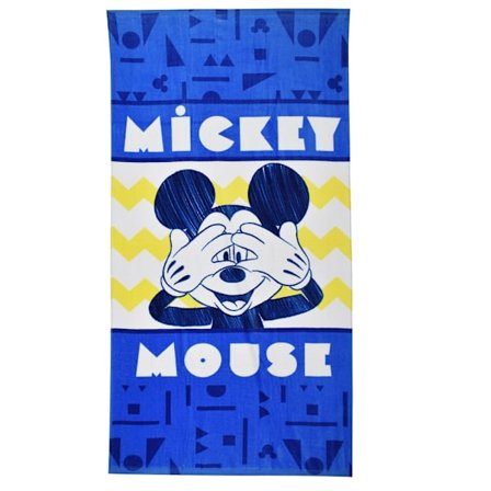 Badhandduk 100% Bomull - Musse Pigg