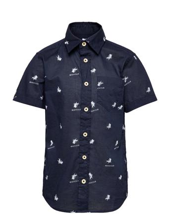 Joraloha Aop Shirt Ss Jnr Patterned Jack & J S
