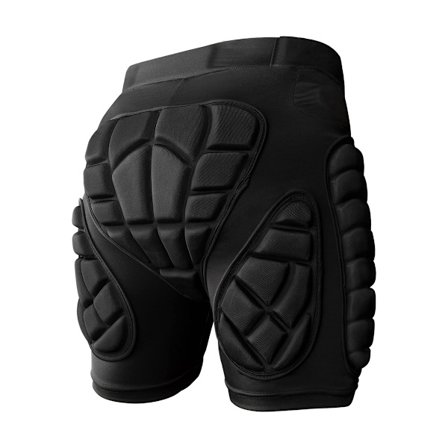 Polstrede beskyttelsesshorts, 3D-beskyttelse for hofte, rumpe og halebein, slagfast sportstøy, EVA-puter med sterk slagfasthet, pustende og