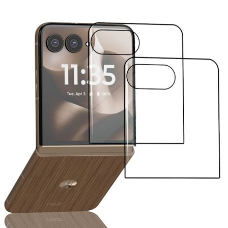 2-Pack Motorola Razr 60 Ultra (2025) Skærmbeskyttelse - Hærdet Glas 9H - Super kvalitet 3D