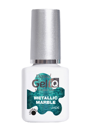 Depend Gel iQ - Metallic Marble Nagellack Dam Grön 5ML