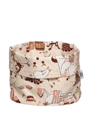 Arabia Mumin förvaringskorg oval 26cm Hemmaglädje Korgar Flerfärgad 26 CM