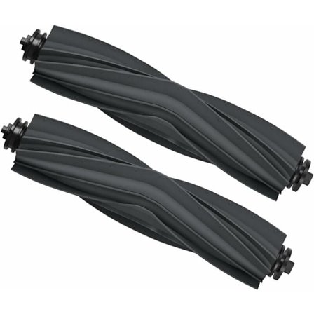 2 kpl Vaihtoharjapäitä Dreame L10s Ultra/ L10 Ultra -malleille, Kumiharjat DreameBot D10s/ D10s pro/ D10s plus/ L10 Prime Robotti-imureille