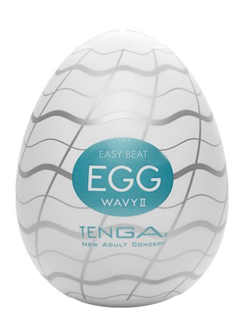 Tenga Tenga Egg Wavy Ii - Nude - ONE SIZE