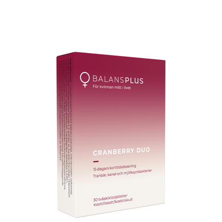 Balans Plus Cranberry Duo 30 tabletter