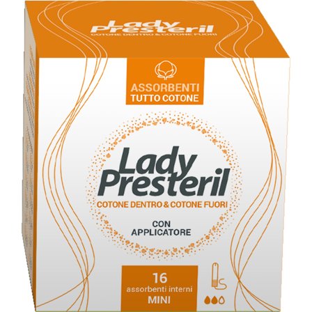 Lady Presteril Assorbente Interno Mini 16 Pezzi