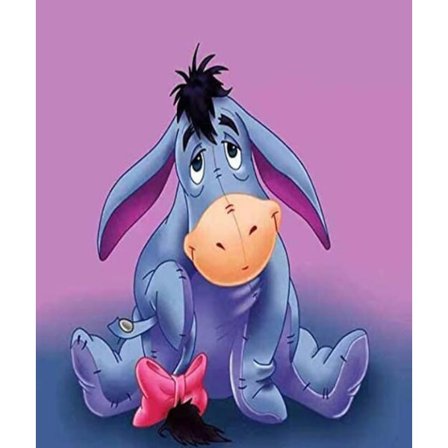 IC Piirretty poni timanttimaalaus (30x40 cm)