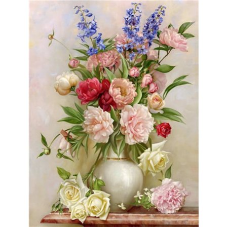 30x40cm 5D DIY Diamantmaleri Fuld, Blomsterarrangement Serie