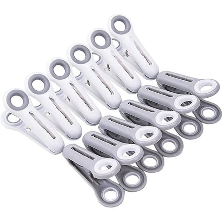 12 stk. klesklype som ikke setter merker, multifunksjonell sklisikker klesklype, Coa