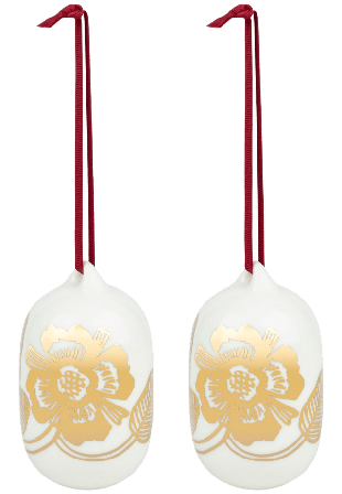 Marimekko Tiara Ornament Dekoration Vit ONESIZE