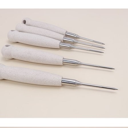 Marshmallow-ristepinde | Sæt med 5 ekstra lange udtrækkelige campingpinde