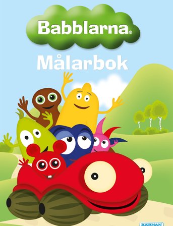 Kärnan Målarbok Babblarna - Multi/patterned - ONE SIZE