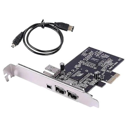 Pcie Firewire-kort til Windows 10, dvs. 1394 Pci Express-controller 4 porte (3 x 6 ben og 1 x 4 ben)