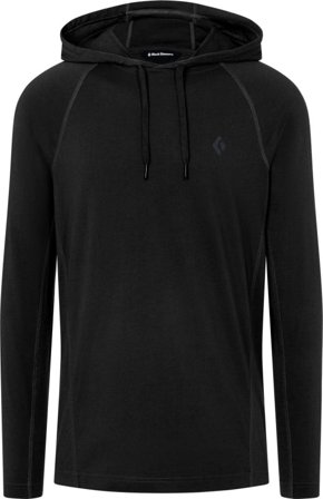 Black Diamond Men's Crag Hoody Men long-sleeved sweaters Black M