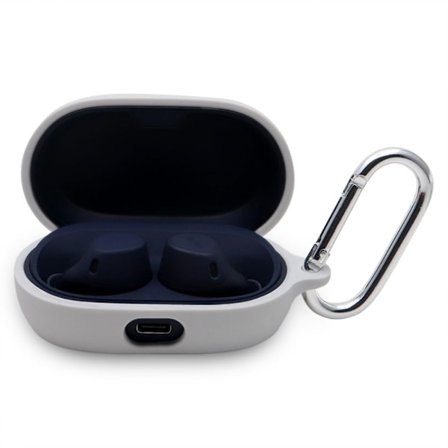 Jabra Elite 7 Active silikonikotelo avaimenperällä - Harmaa