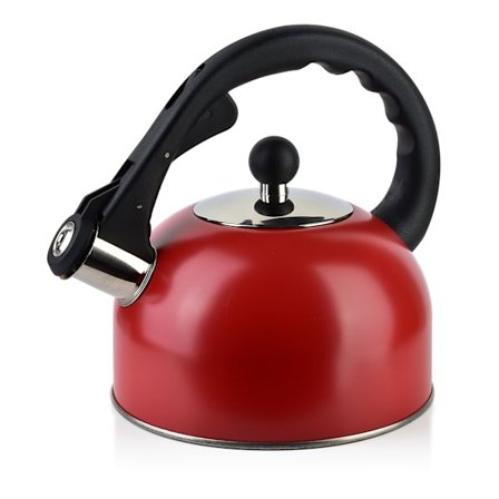 OWEN RÖD Vattenkokare 2,0L i rostfritt stål, elegant design