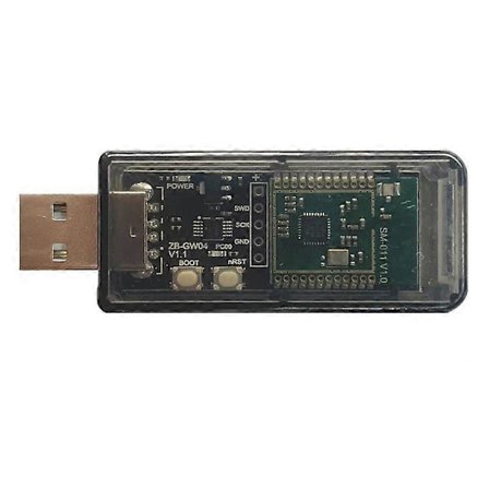 ZigBee 3.0 Silicon Labs Mini EFR32MG21 Universell Öppen Hub Gateway USB Dongle Chip Modul ZHA NCP Op