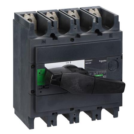Schneider Electric ComPact INS630 Kuormankytkin 4-napainen, 630 A, Sähkön jakelu & virrantuotto