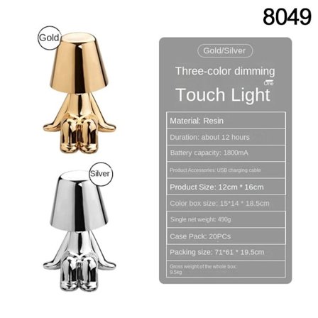 Bordslampa Golden Man 8049 8049