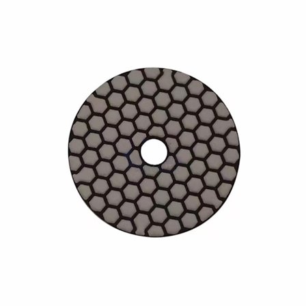 st Diamantpoleringsskivor 4"/100mm Torra Diamantpoleringsdynor för Marmor, Granit, Sten, Betong