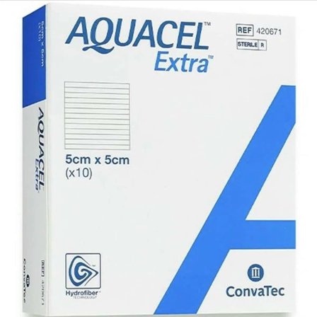 Aquacel extra bandasje 5x5cm