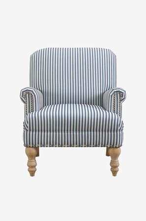 Dorel Home - Lounge-tuoli Jaya - Sininen - Nojatuolit - - Homeroom