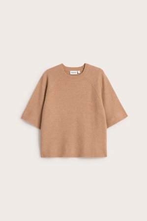 Kappahl | Oversized stickad t-shirt | Korall