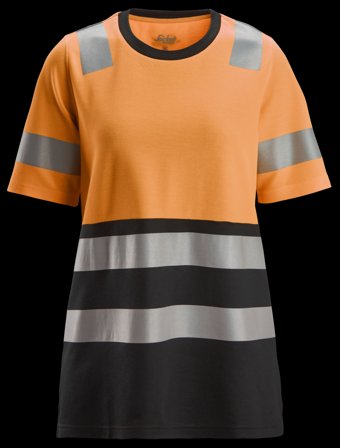 Snickers Workwear 2573 Varselgenser oransje/svart Oransje/svart, Klær