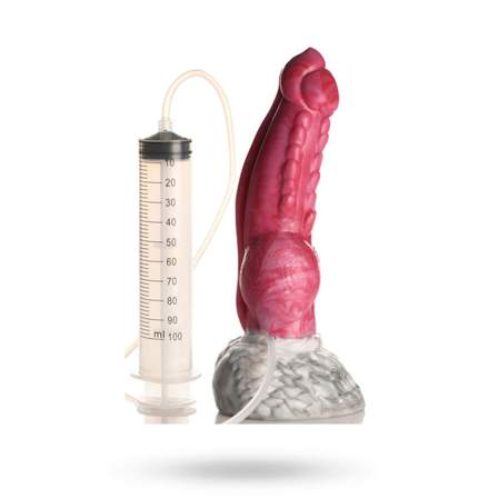 XR Brands: Resurrector Phoenix Squirting Silicone Dildo 23 cm - Vuxen.dk: For hende