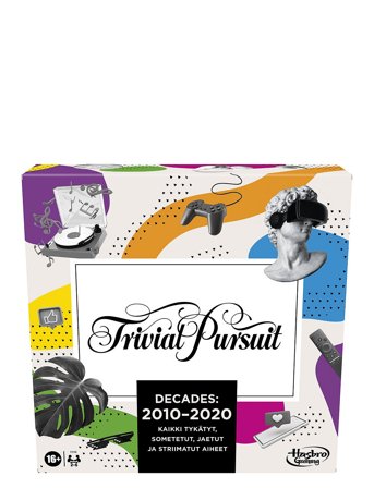 Hasbro Gaming | Trivial Pursuit Decades 2010 To 2020 Board Game Trivia | FINNISH