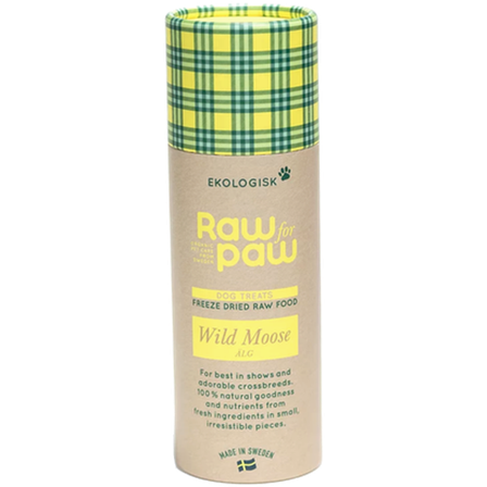 Raw for Paw - Hundegodbiter Wild Moose 38 g - Hund - Hundegodbiter & tyggebein - Naturlige godbiter for hund - ZOO.no