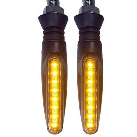 2kpl moottoripyörän suuntavilkut, jotka vilkkuvat yellow