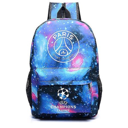 Star Paris Uefa Champions League Skulderveske Fan Ryggsekk Student Skolesekk Oppbevaringsveske
