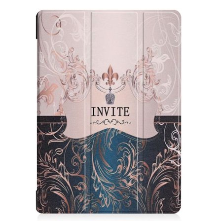 Tri-fold Fodral till Lenovo Tab E10 - English Characters