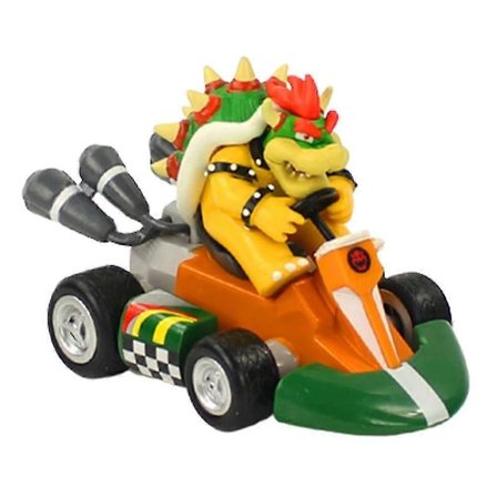 Super Mario Bros Kart Trekkerbil Racerfigurer Leker Barn Gutter Jenter Bursdagsgaver
