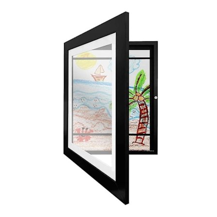 Børns Kunst Rammer Frontåbning Nem Udskiftning Kunst Ramme Tegninger Kunstværker Billedrammer Til Væg Bordplade Høj Kvalitet Bl,A