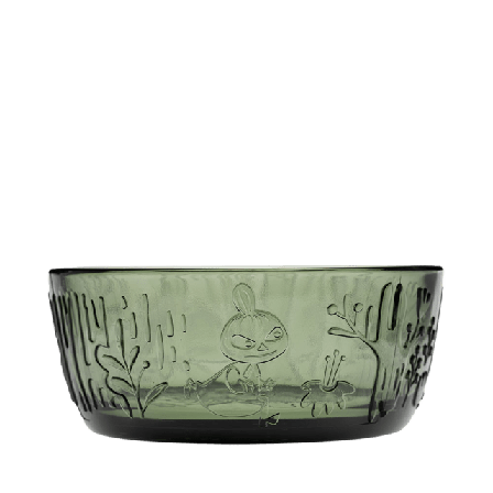 Arabia Mumin Skål 35Cl Tallgrön Serveringstillbehör Grön 35 CL