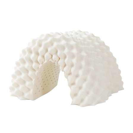 Latex Cervical Sovepude 35x55cm Ulvetandsmodel Ideel Gave