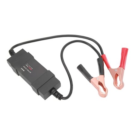 Bilbatteritester 6V til 18V Svart Batterilasttester Lading Start System Tester for Alle 12V Bilbatterier