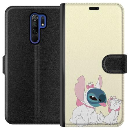 Xiaomi Redmi 9 Tegnebogsetui Stitch Aristocats