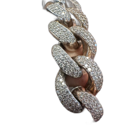 Iced out Miami cuban länk