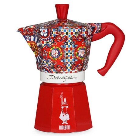 Bialetti D&G Moka Express mokabryggare 6 koppar | Kaffe > Mokabryggare | Bagaren och Kocken